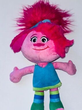 Dreamy Pink Troll Plush Doll - Kids Toys